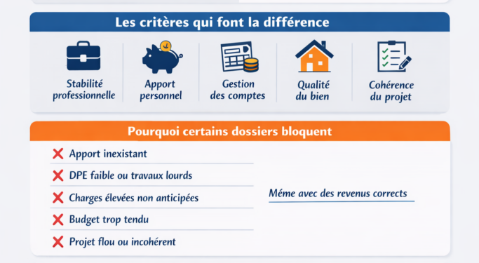 Crédit immobilier : les raisons derrière la possible hausse des rejets de dossiers par les banques